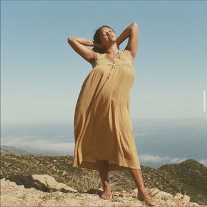 Doen Briony dress in wheat